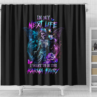 dia-de-los-muertos-skull-shower-curtain-my-next-life-i-want-to-be-karma-fairy