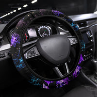 Dia De Los Muertos Skull Steering Wheel Cover My Next Life I Want To Be Karma Fairy - Wonder Print Shop