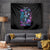 Dia De Los Muertos Skull Tapestry My Next Life I Want To Be Karma Fairy - Wonder Print Shop