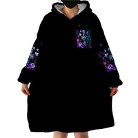 Skull Reaper Wearable Blanket Hoodie I Going To Hell Just Pick You Up - Wonder Print Shop