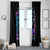 Dia De Los Muertos Skull Window Curtain My Next Life I Want To Be Karma Fairy - Wonder Print Shop