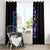 Dia De Los Muertos Skull Window Curtain My Next Life I Want To Be Karma Fairy - Wonder Print Shop