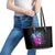 Tiny Fairy Skull Leather Tote Bag My Next Life I Want To Be Karma Fairy - Wonder Print Shop