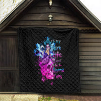 Tiny Fairy Skull Quilt My Next Life I Want To Be Karma Fairy - Wonder Print Shop
