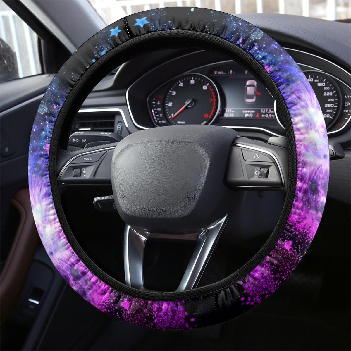 Tiny Fairy Skull Steering Wheel Cover My Next Life I Want To Be Karma Fairy - Wonder Print Shop