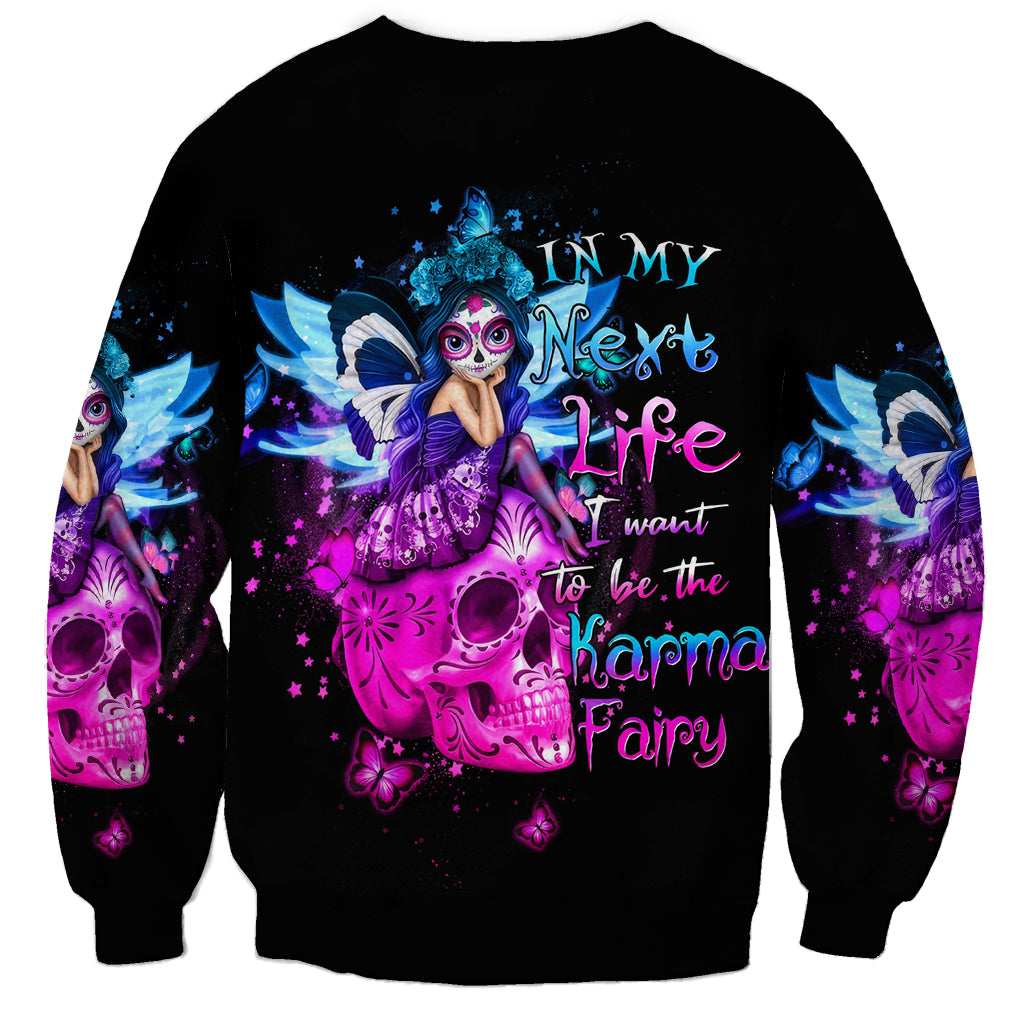 Thunder Skull Sweatshirt I Can't Go To Hell Devil Restrainning Order Against Me - Wonder Print Shop