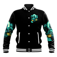 Witch Skull Baseball Jacket Into Darkness To Lose Our Mind And Find Our Souls - Wonder Print Shop