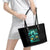 Witch Skull Leather Tote Bag Into Darkness To Lose Our Mind And Find Our Souls - Wonder Print Shop