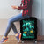 Witch Skull Luggage Cover Into Darkness To Lose Our Mind And Find Our Souls - Wonder Print Shop