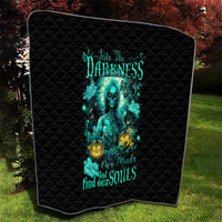 Witch Skull Quilt Into Darkness To Lose Our Mind And Find Our Souls - Wonder Print Shop