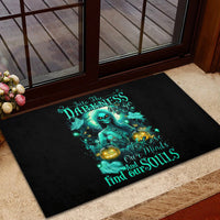 Witch Skull Rubber Doormat Into Darkness To Lose Our Mind And Find Our Souls - Wonder Print Shop
