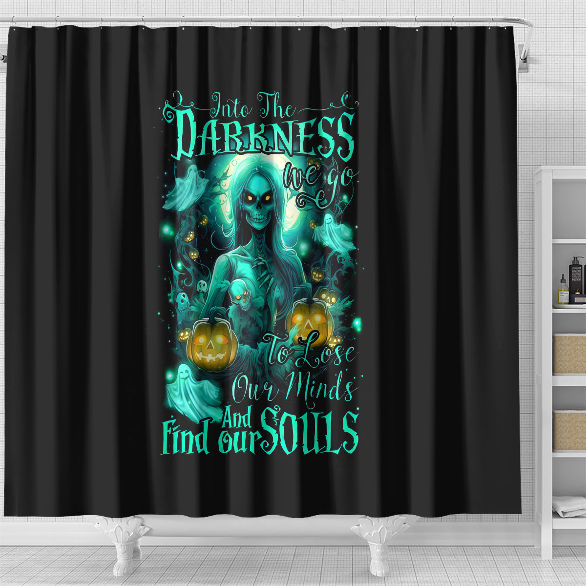 witch-skull-shower-curtain-into-darkness-to-lose-our-mind-and-find-our-souls
