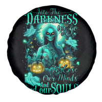 Witch Skull Spare Tire Cover Into Darkness To Lose Our Mind And Find Our Souls - Wonder Print Shop