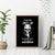 Devil Skull Canvas Wall Art It's Not How Crazy Iam But Enjoy It Make Me Dangerous - Wonder Print Shop