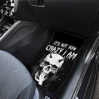 Devil Skull Car Mats It's Not How Crazy Iam But Enjoy It Make Me Dangerous - Wonder Print Shop