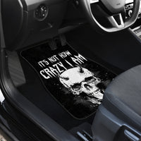 Devil Skull Car Mats It's Not How Crazy Iam But Enjoy It Make Me Dangerous - Wonder Print Shop