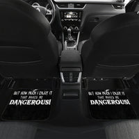 Devil Skull Car Mats It's Not How Crazy Iam But Enjoy It Make Me Dangerous - Wonder Print Shop