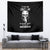 Devil Skull Tapestry It's Not How Crazy Iam But Enjoy It Make Me Dangerous - Wonder Print Shop