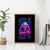Fire Skull Canvas Wall Art Judge Me When You're Perfect Otherwise Shut Up - Wonder Print Shop