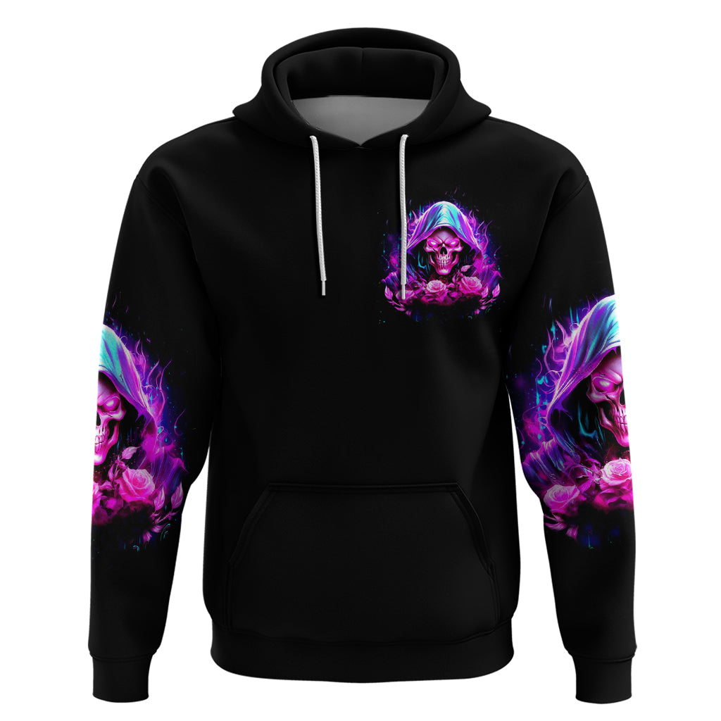 Fire Skull Hoodie Judge Me When You're Perfect Otherwise Shut Up - Wonder Print Shop