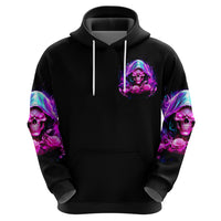 Fire Skull Hoodie Judge Me When You're Perfect Otherwise Shut Up - Wonder Print Shop