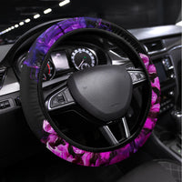 Fire Skull Steering Wheel Cover Judge Me When You're Perfect Otherwise Shut Up - Wonder Print Shop