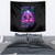 Fire Skull Tapestry Judge Me When You're Perfect Otherwise Shut Up - Wonder Print Shop