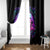 Fire Skull Window Curtain Judge Me When You're Perfect Otherwise Shut Up - Wonder Print Shop