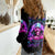 Tiny Fairy Skull Women Casual Shirt My Next Life I Want To Be Karma Fairy - Wonder Print Shop