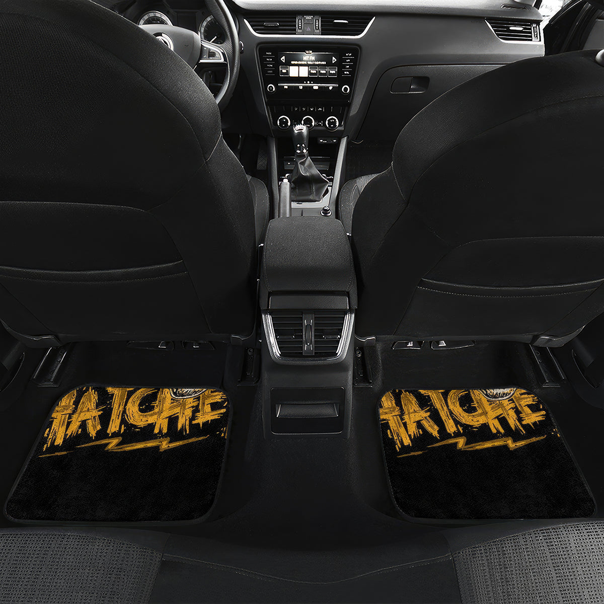 Axe Skull Car Mats Let's Bury The Hatchet - Wonder Print Shop