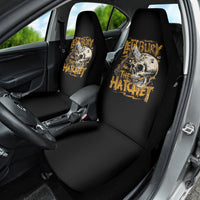 Axe Skull Car Seat Cover Let's Bury The Hatchet - Wonder Print Shop