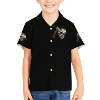 Axe Skull Hawaiian Shirt Let's Bury The Hatchet - Wonder Print Shop