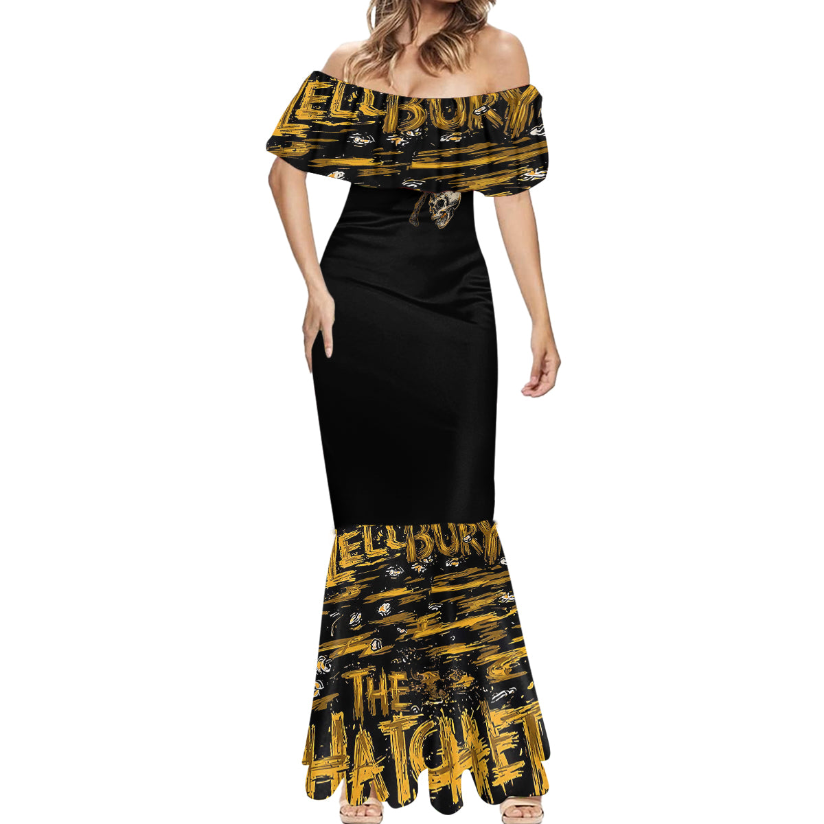 Twin Skull Mermaid Dress Don't Try To Figure Me Out I'm A Special - Wonder Print Shop