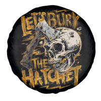 Axe Skull Spare Tire Cover Let's Bury The Hatchet - Wonder Print Shop