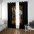 Axe Skull Window Curtain Let's Bury The Hatchet - Wonder Print Shop