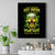 Thunder Skull Canvas Wall Art My Demon Hide Inside My Head - Wonder Print Shop