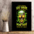 Thunder Skull Canvas Wall Art My Demon Hide Inside My Head - Wonder Print Shop