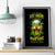 Thunder Skull Canvas Wall Art My Demon Hide Inside My Head - Wonder Print Shop