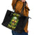 Thunder Skull Leather Tote Bag My Demon Hide Inside My Head - Wonder Print Shop