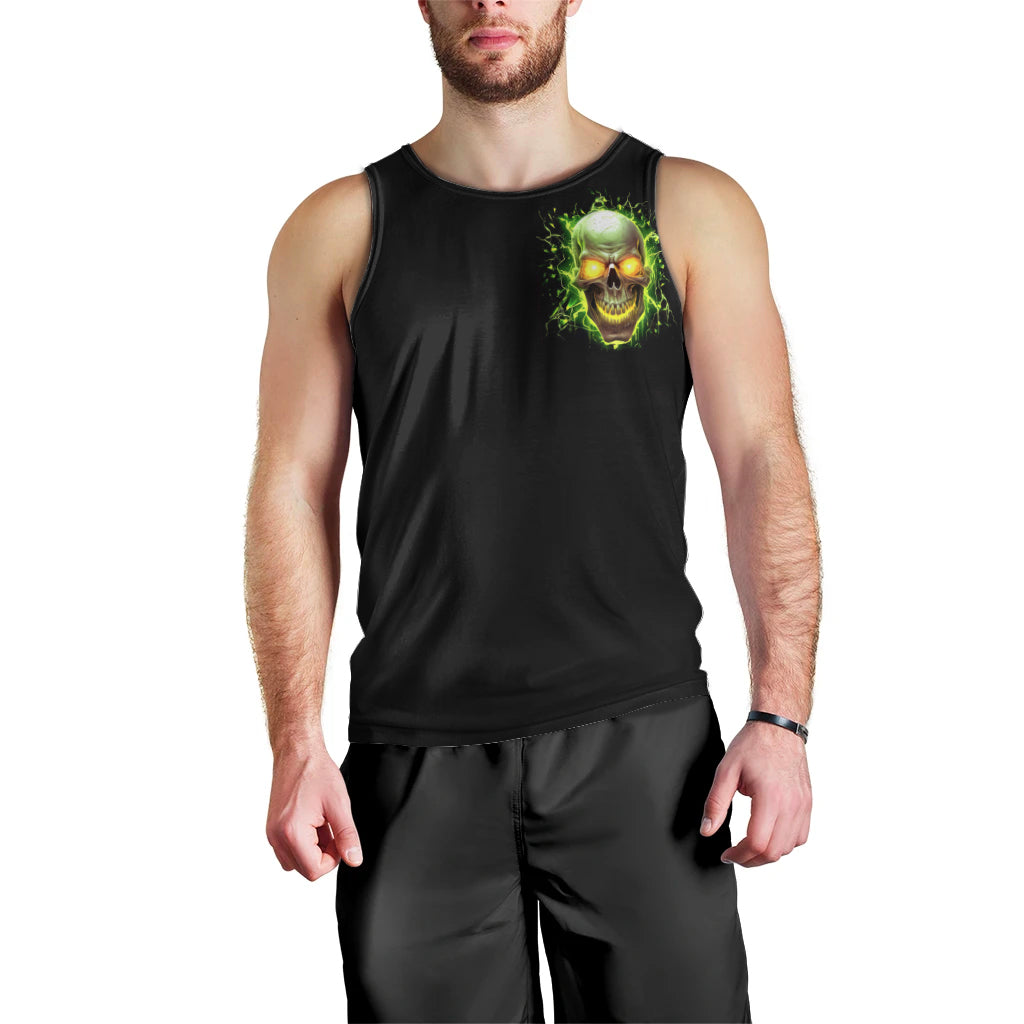 Witch Skull Men Tank Top Into Darkness To Lose Our Mind And Find Our Souls DT01