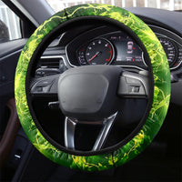 Thunder Skull Steering Wheel Cover My Demon Hide Inside My Head - Wonder Print Shop