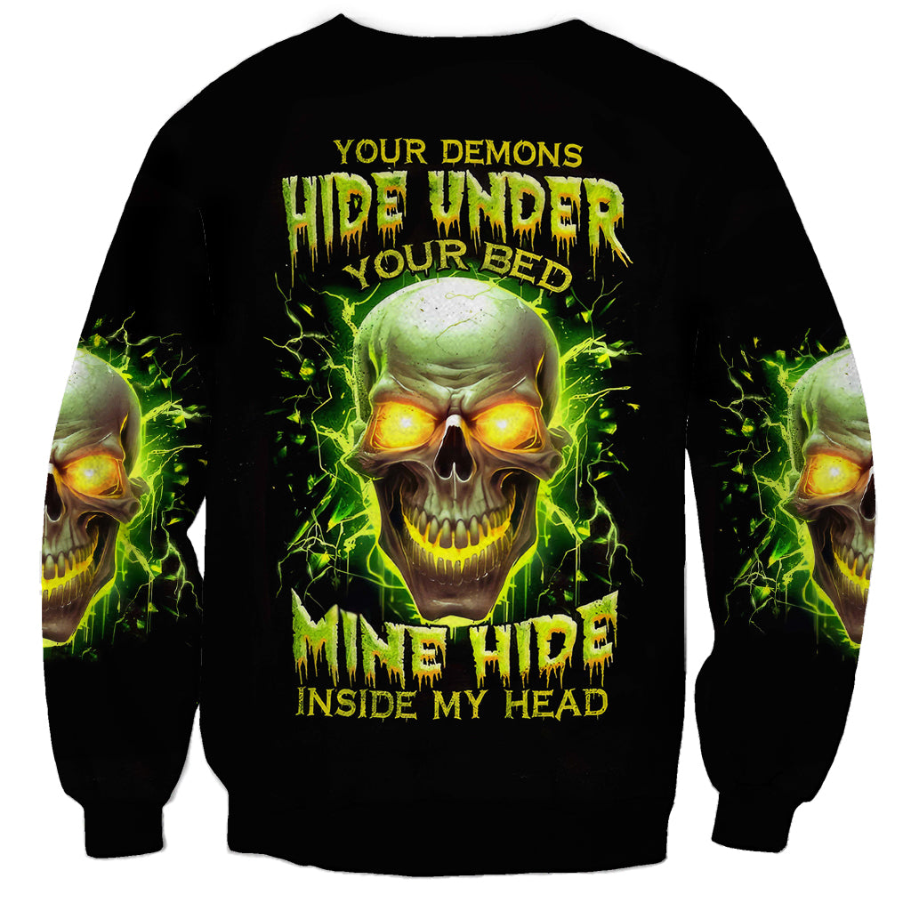 Witch Skull Sweatshirt Into Darkness To Lose Our Mind And Find Our Souls - Wonder Print Shop