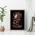 Rose Skull Canvas Wall Art My Give A Fuck Is Broken But My Go Fuck Yourself Is Functional - Wonder Print Shop