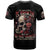 Zombie Skull T Shirt I Never Alone My Demon With Me 24/7 - Wonder Print Shop