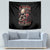 Rose Skull Tapestry My Give A Fuck Is Broken But My Go Fuck Yourself Is Functional - Wonder Print Shop