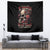 Rose Skull Tapestry My Give A Fuck Is Broken But My Go Fuck Yourself Is Functional - Wonder Print Shop