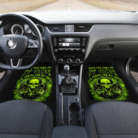 Gun Skull Car Mats When You Come For My Gun Expect An Appropriate Response - Wonder Print Shop