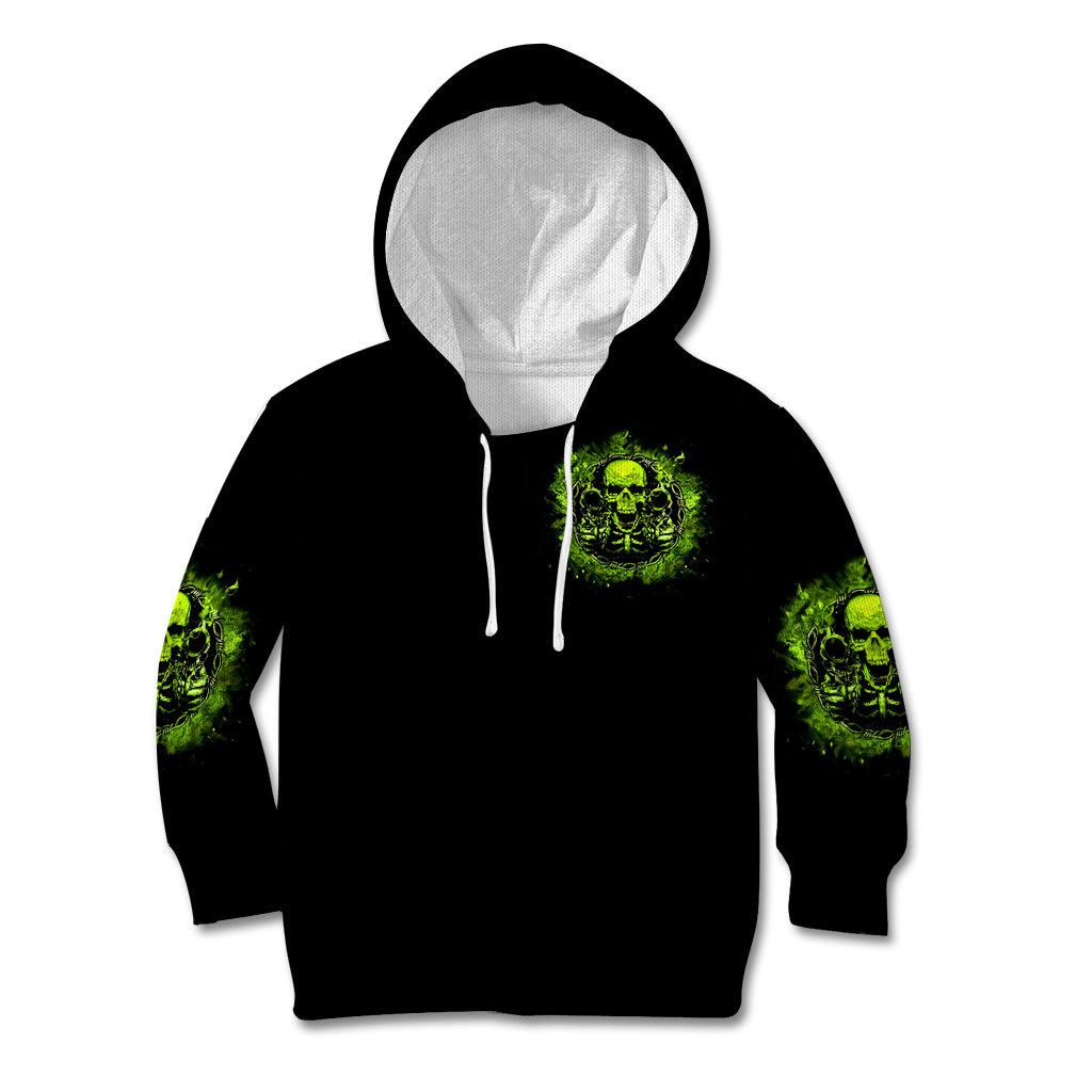 Gun Skull Kid Hoodie When You Come For My Gun Expect An Appropriate Response - Wonder Print Shop