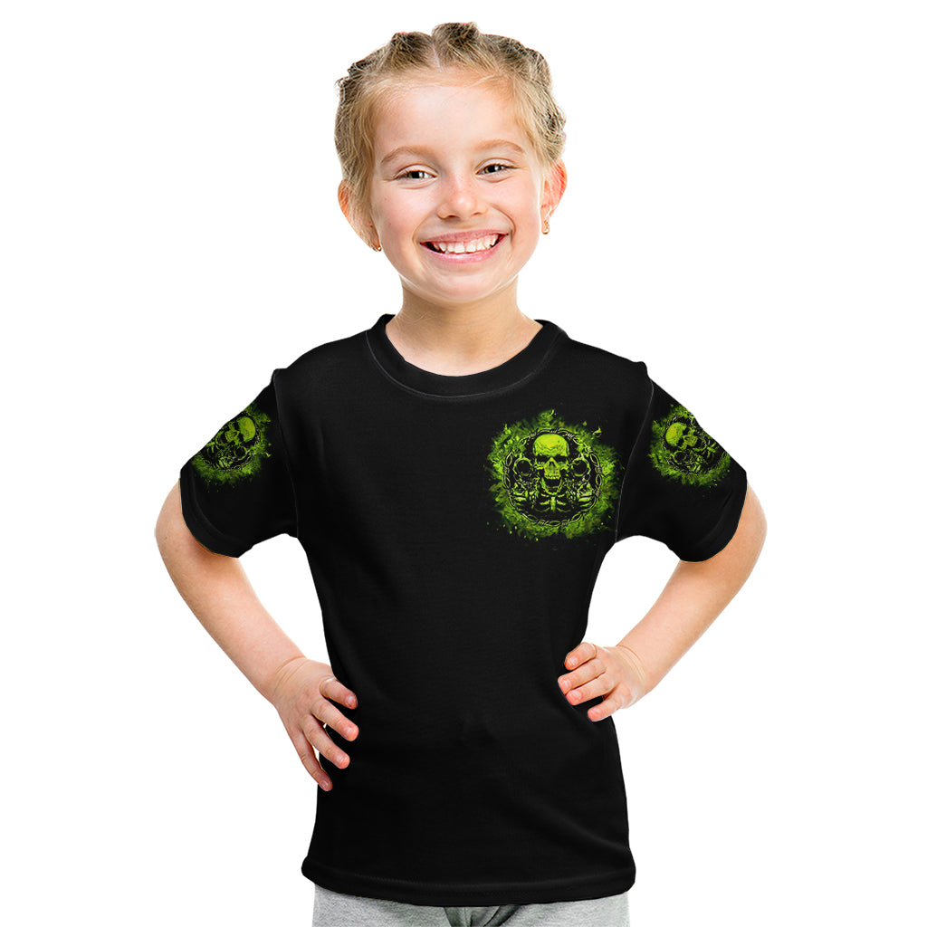 Gun Skull Kid T Shirt When You Come For My Gun Expect An Appropriate Response - Wonder Print Shop