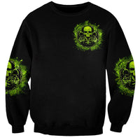 Gun Skull Sweatshirt When You Come For My Gun Expect An Appropriate Response - Wonder Print Shop